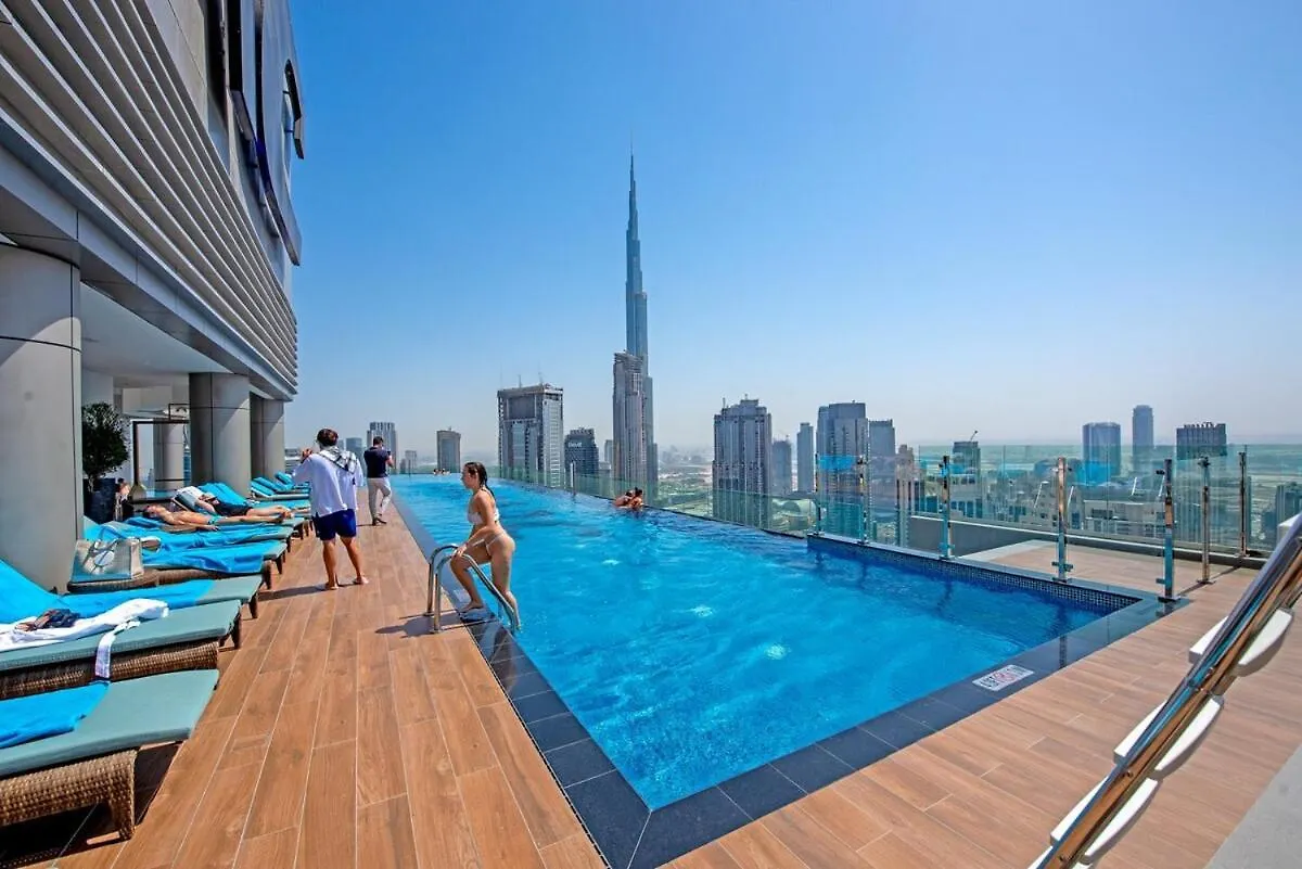 Modern 2Br Apartment Perfect For 4 In Business Bay Dubai Forenede Arabiske Emirater