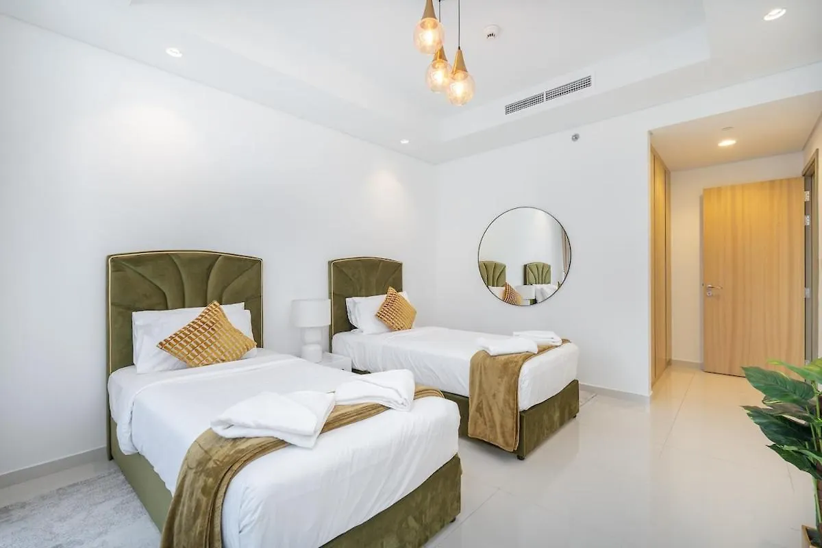 Modern 2Br Apartment Perfect For 4 In Business Bay Dubai Forenede Arabiske Emirater